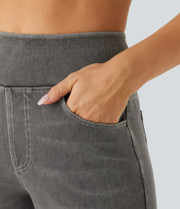 Laluna® | Comfortabele jeans met hoge taille