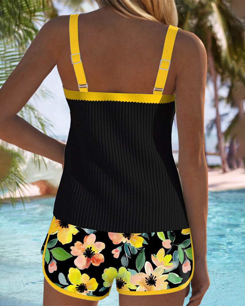 Laluna® | Tweedelige Elegante Tankini Set