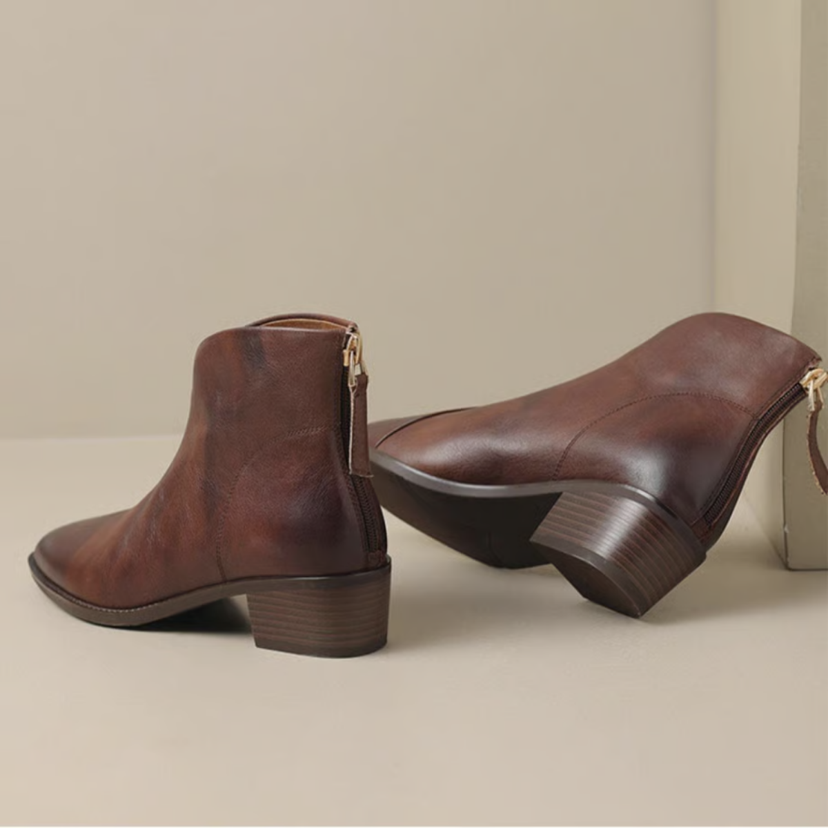 Laluna® | Luxe Laarzen Met Kleine Hak