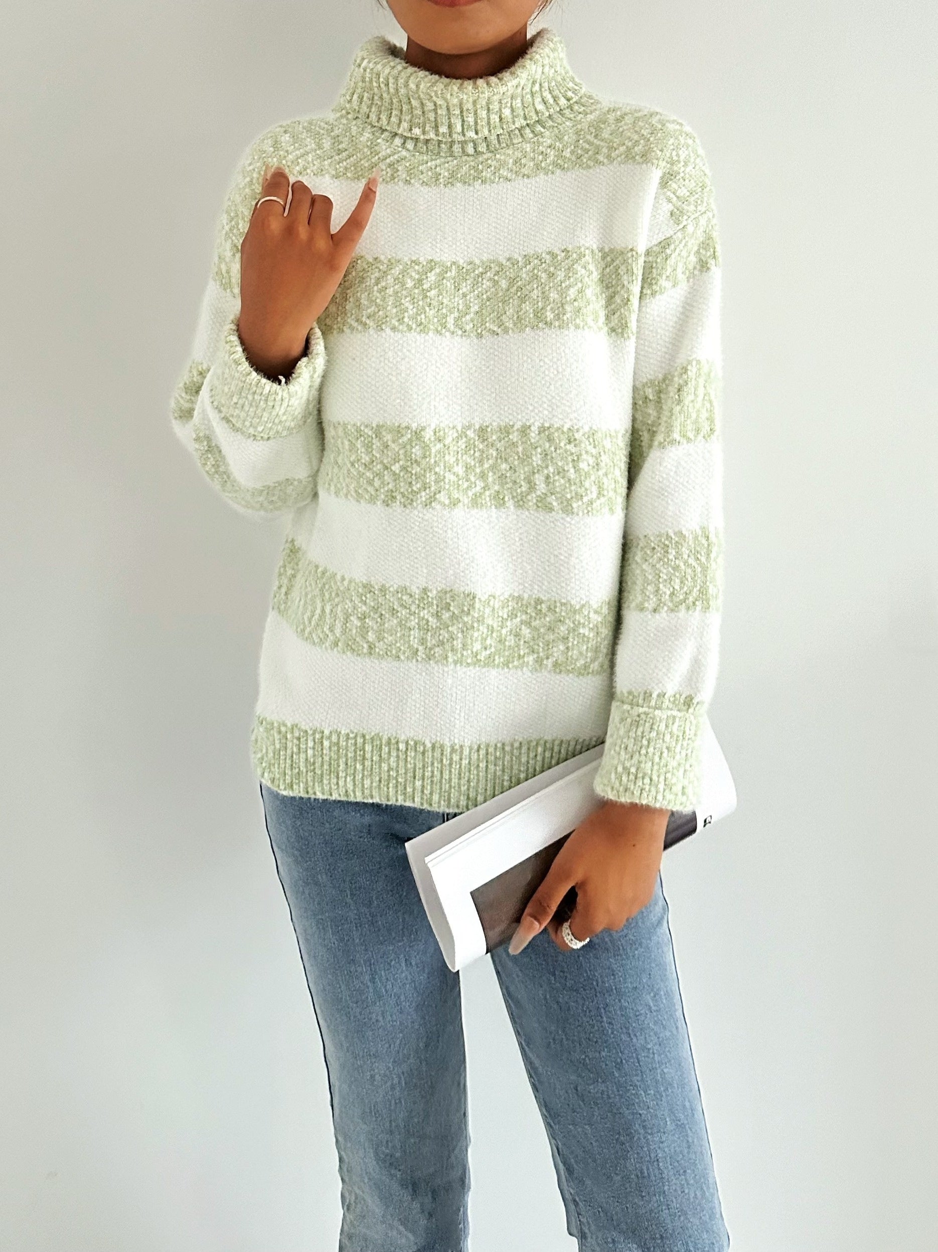 LALUNA® | COZY STRIPED KNIT