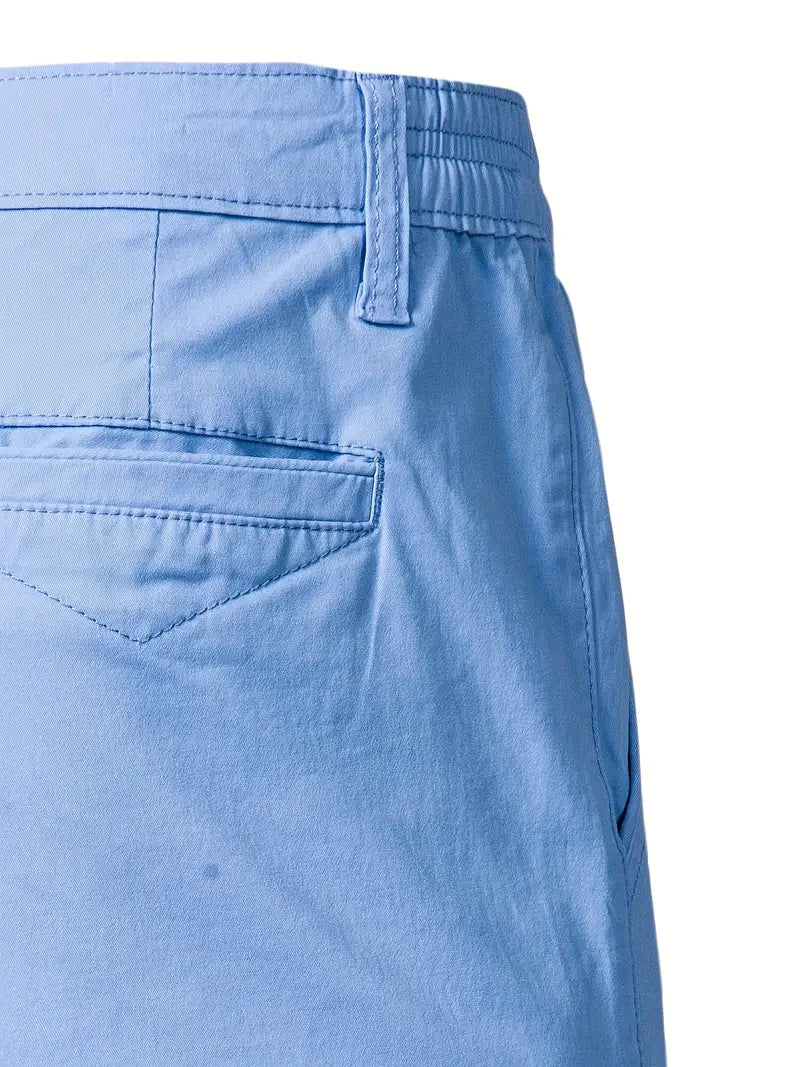 Laluna® | Katoenen shorts met zakken