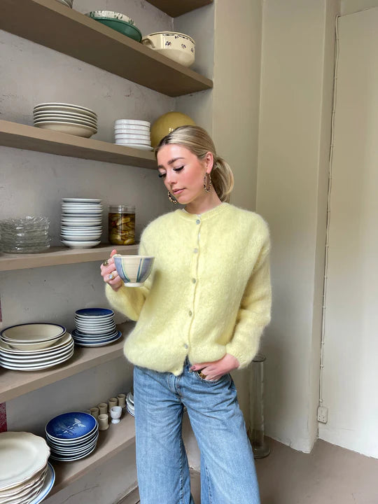 LALUNA®  | MOHAIR CARDIGAN