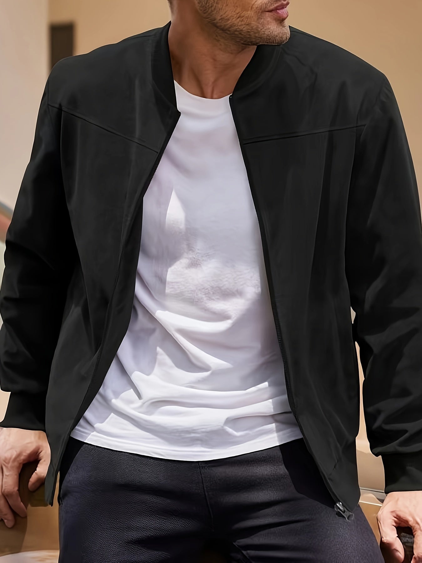 Laluna® | Suede Vest met Rits