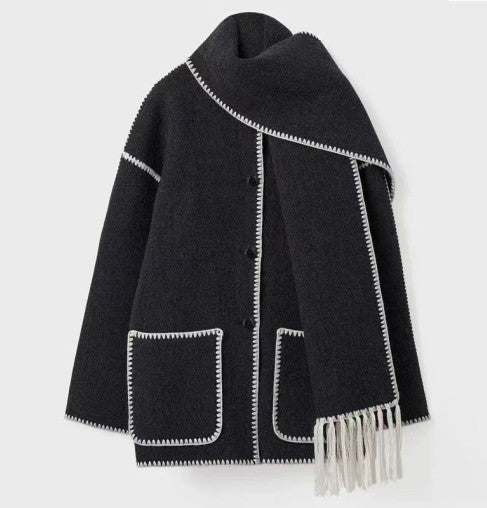 LALUNA® | SCARF COAT