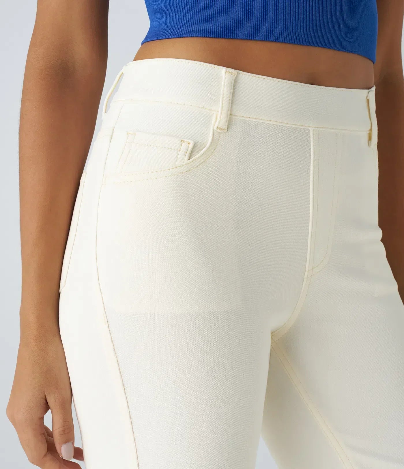 Lotte | Elastische en comfortabele broek met hoge taille