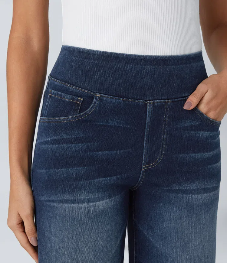 Laluna® | Comfortabele jeans met hoge taille