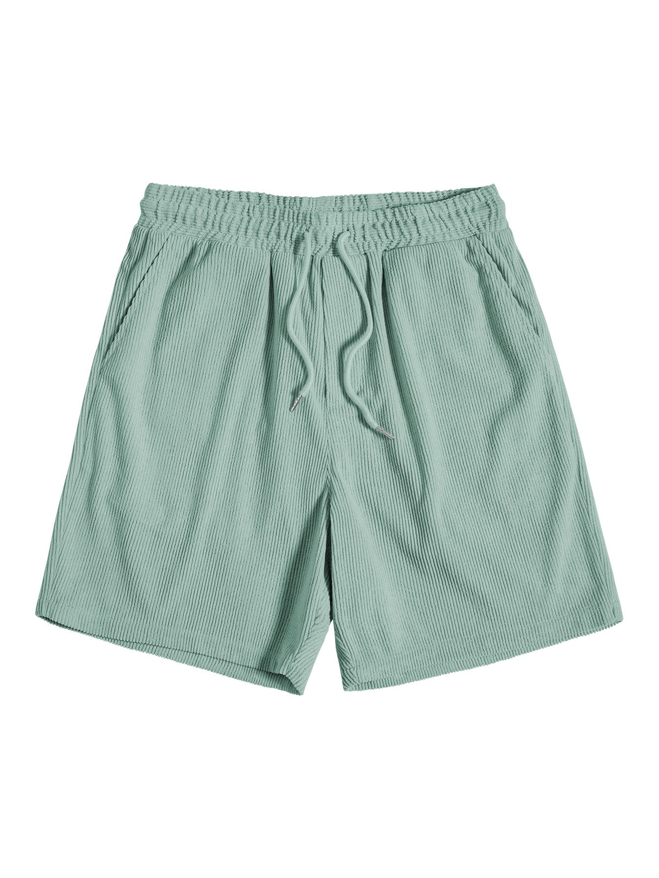Korte Mouwen Corduroy Overhemd & Shorts