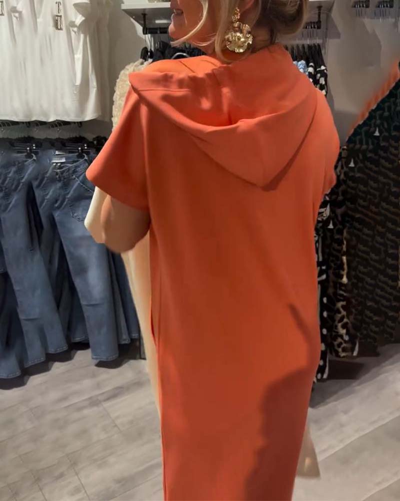 Laluna® | Elegante Jurk Met Capuchon