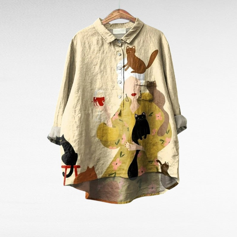 Laluna® | Modieuze Vintage Blouse