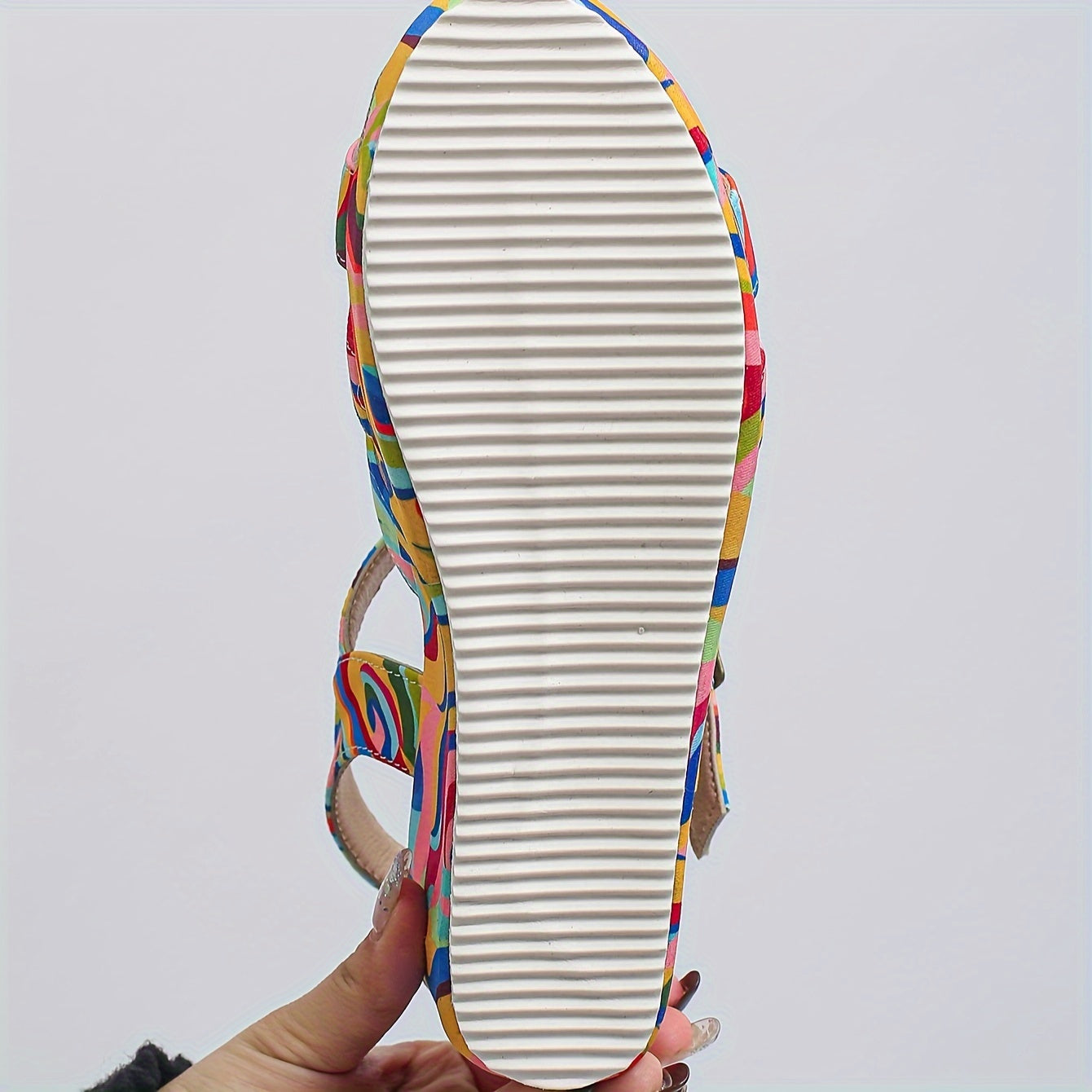 Séverine - Platform sandalen met enkelband