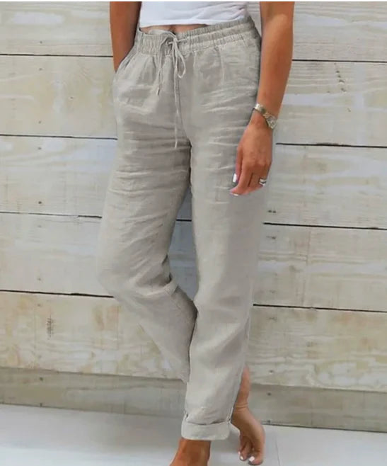 Laluna® | Casual Katoenen Linnen Broek (1+1 GRATIS)