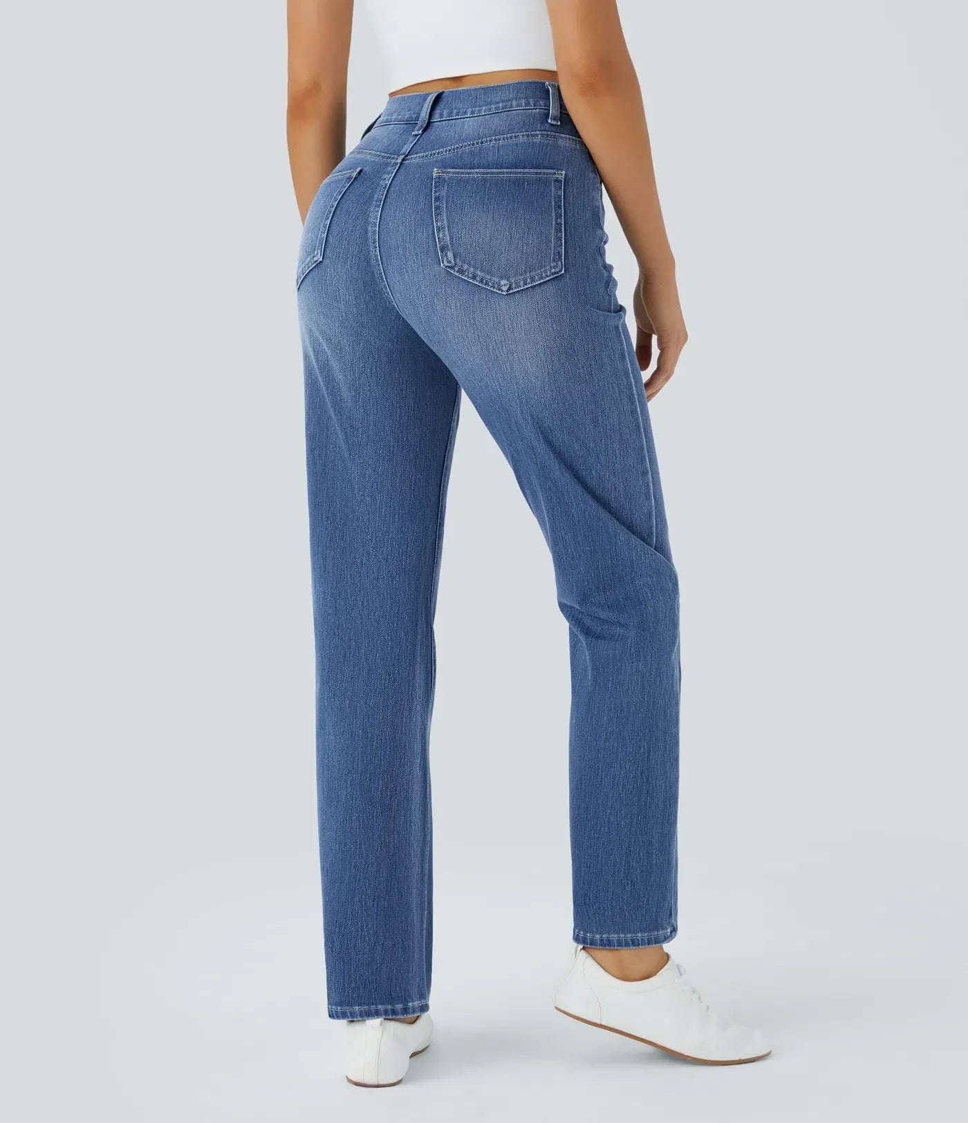 Lotte | Elastische en comfortabele broek met hoge taille