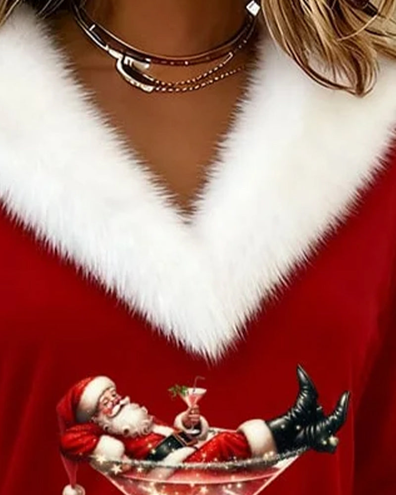 Stijlvolle Trui met Kerstprint