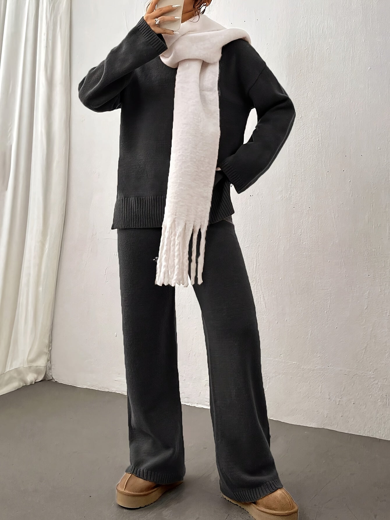 Laluna® | Ribbels Knitted Set