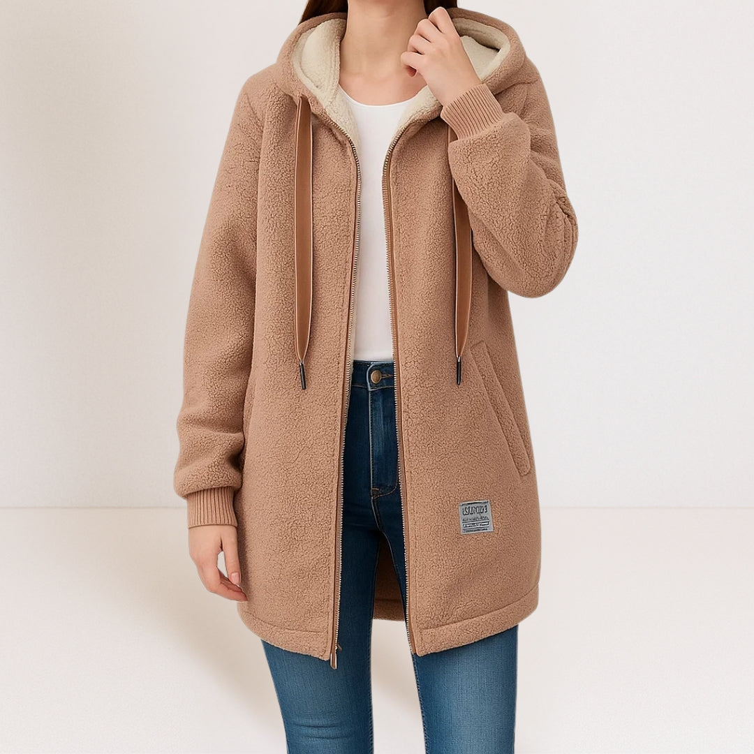Laluna® | Fleecejas met capuchon