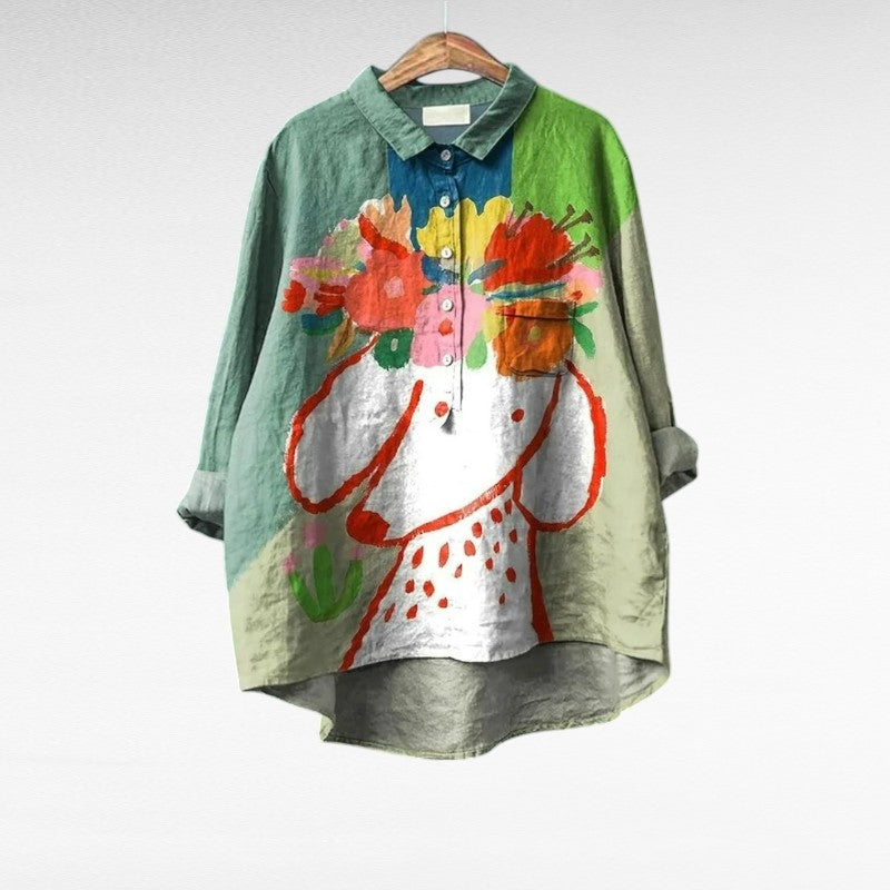 Laluna® | Modieuze Vintage Blouse