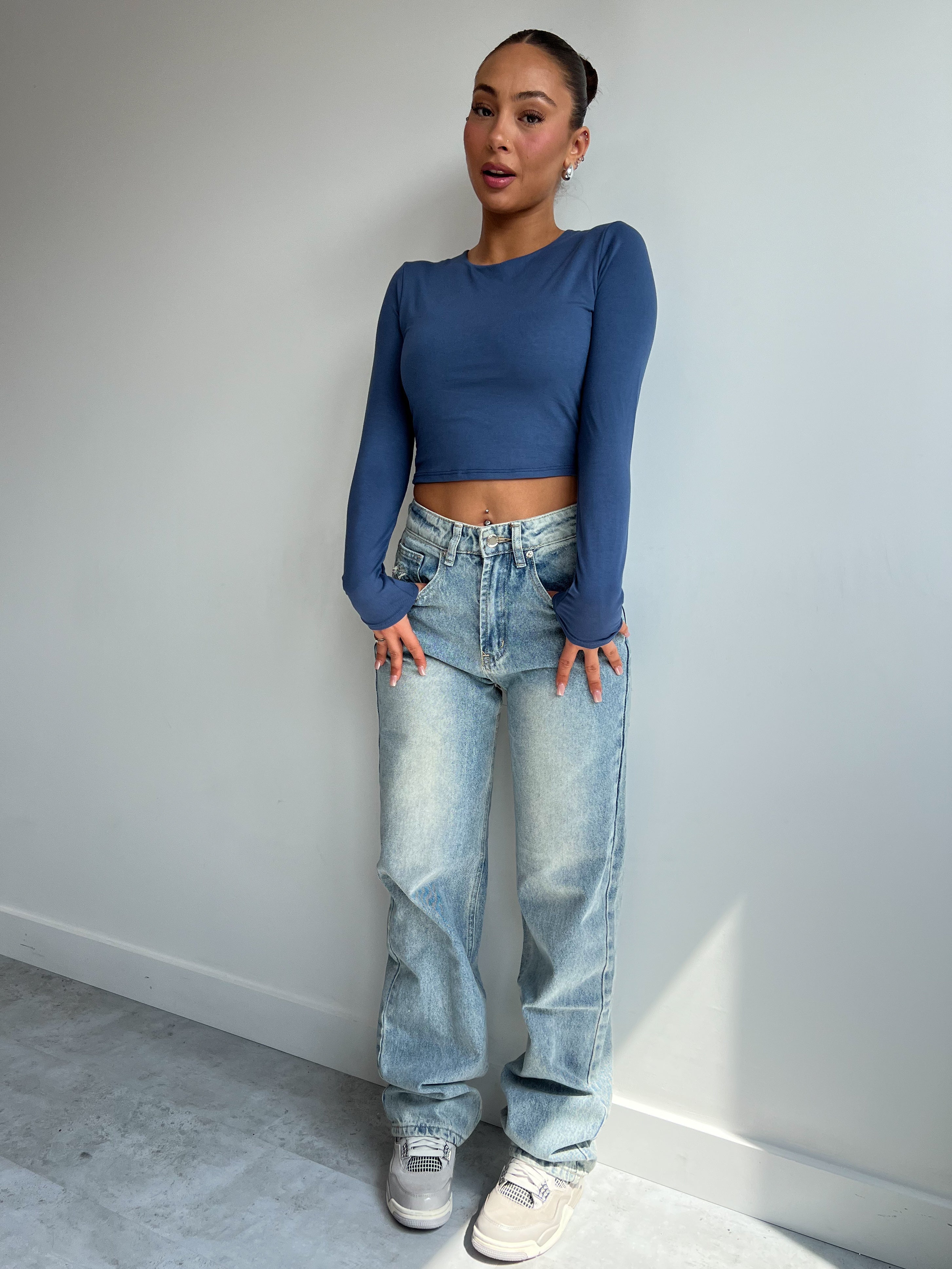 LALUNA® | VIRAL RIPPED JEANS