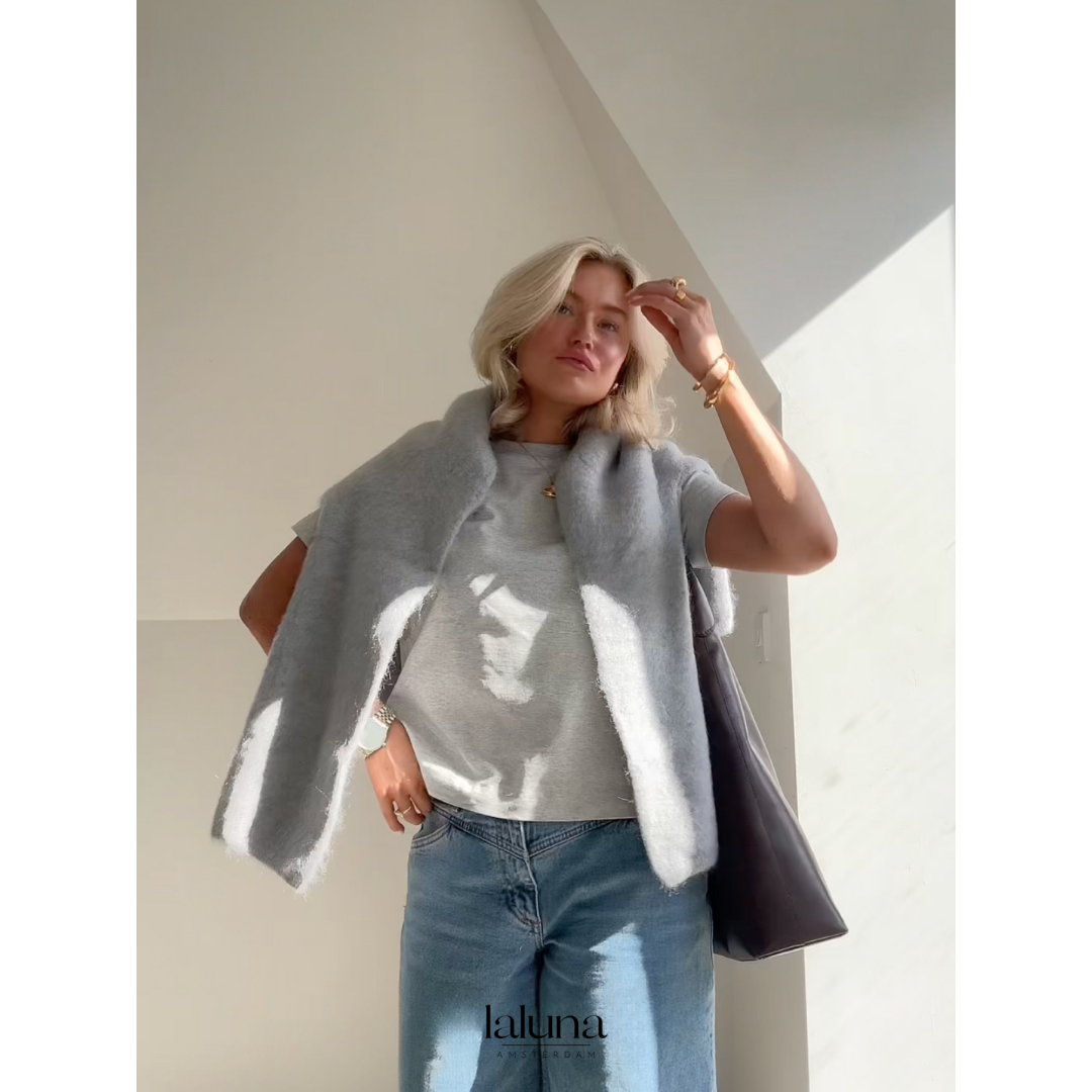 LALUNA® | MOHAIR CREWNECK