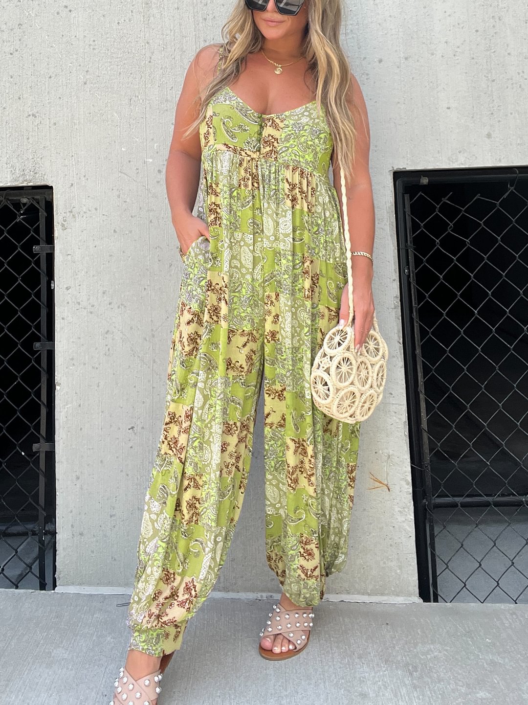 Laluna® | Wijde Bohemian Jumpsuit
