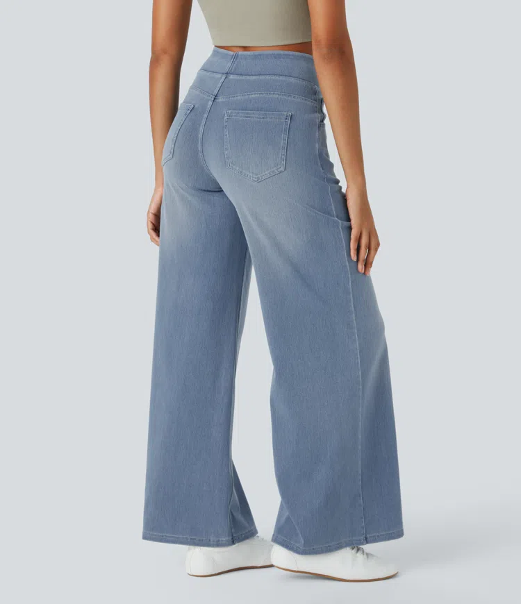Laluna® | Comfortabele jeans met hoge taille