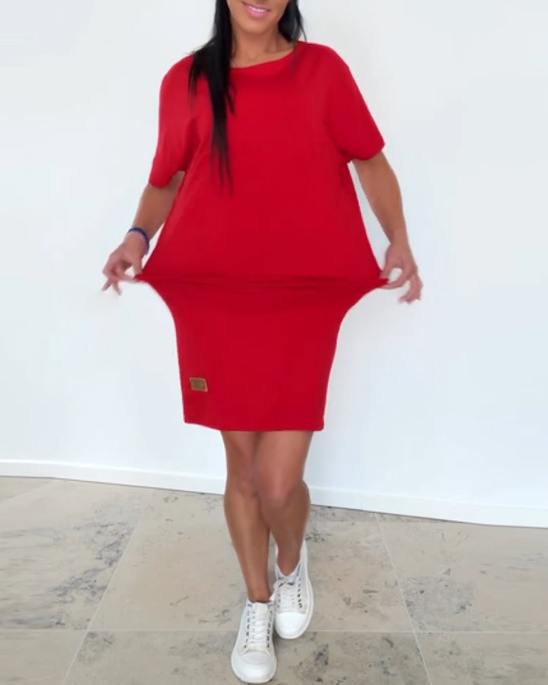 Laluna® | Zomerse Katoenen Korte Jurk