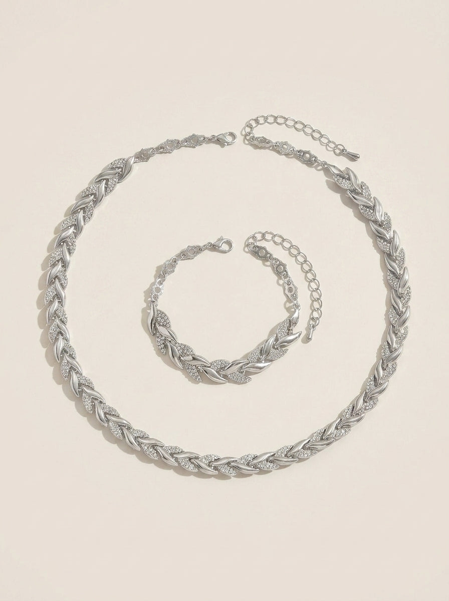 Laluna® - Handgemaakte Hanger en Armband Vissenstaart