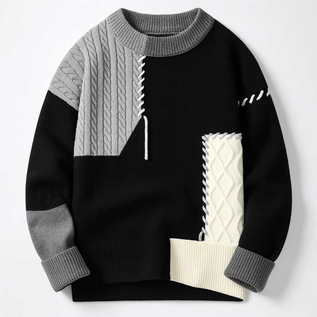 Laluna® | Arty Patch Sweater