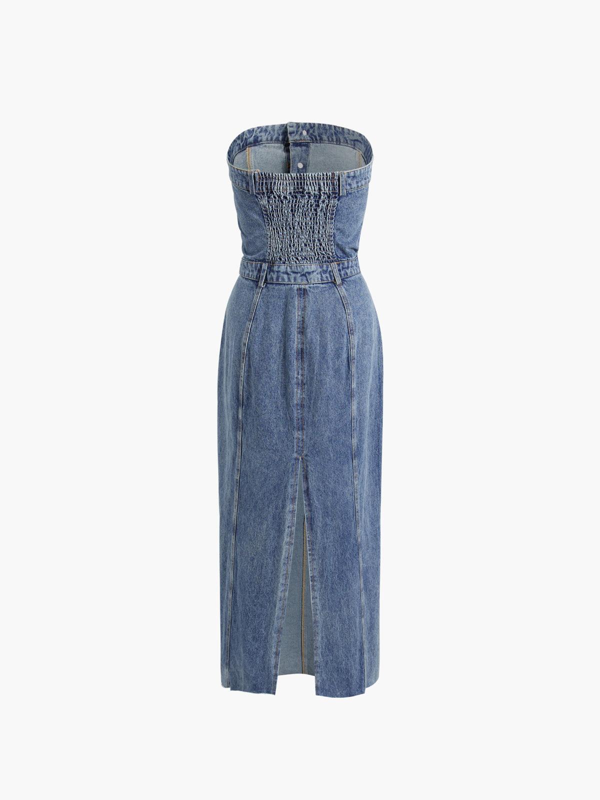 Laluna® | Midi Jean Dress