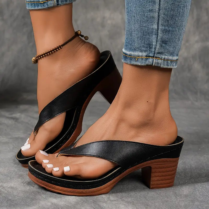 Laluna® | Orthopedische Slipper met Hak