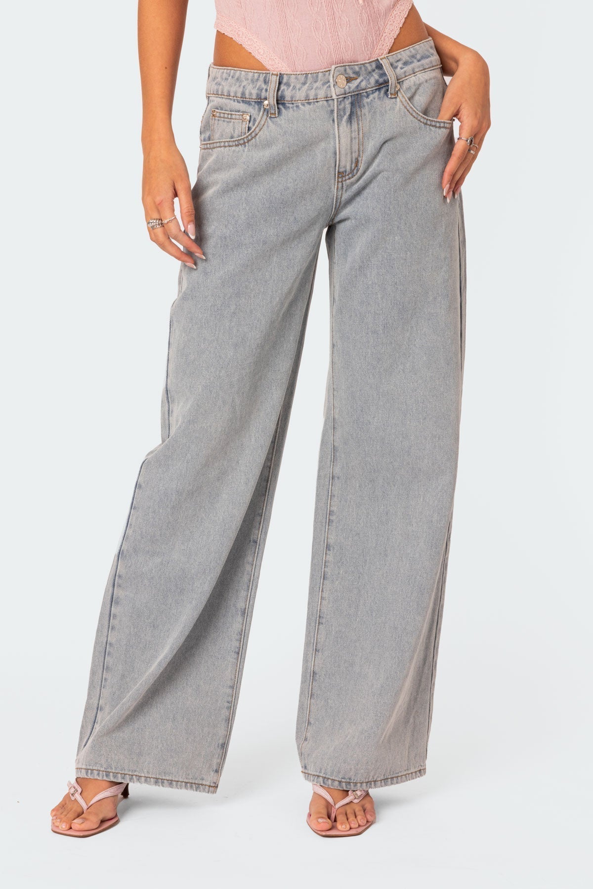 LALUNA® | BOW TIE JEANS