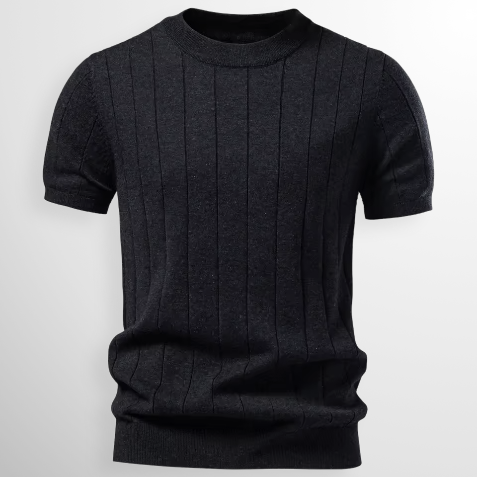Laluna® | Luxe Geribde T-Shirt