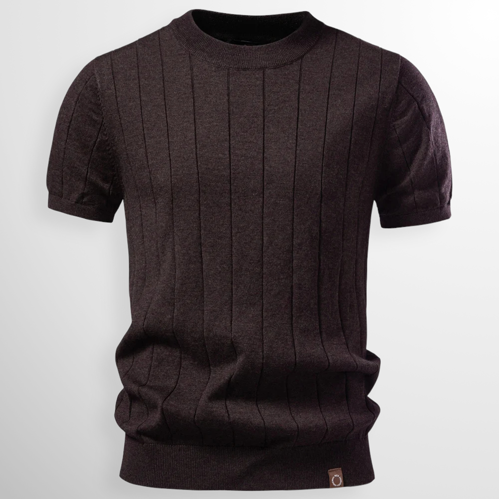 Laluna® | Luxe Geribde T-Shirt