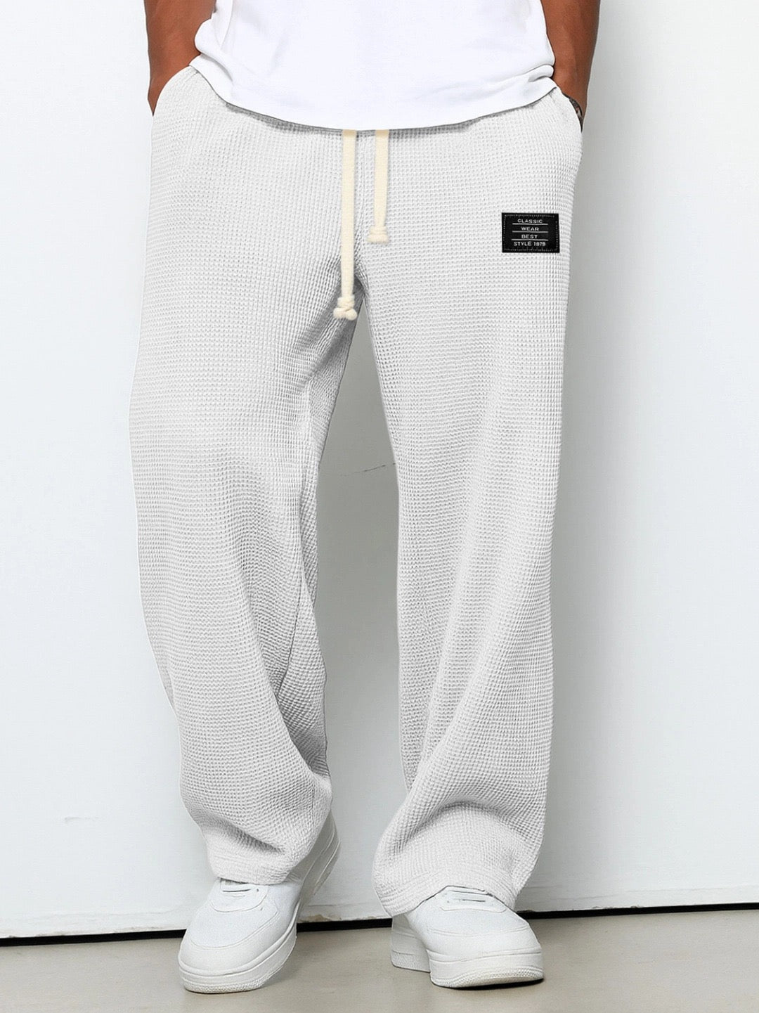 Laluna® | Wijde Broek Met Verstelbare Taille