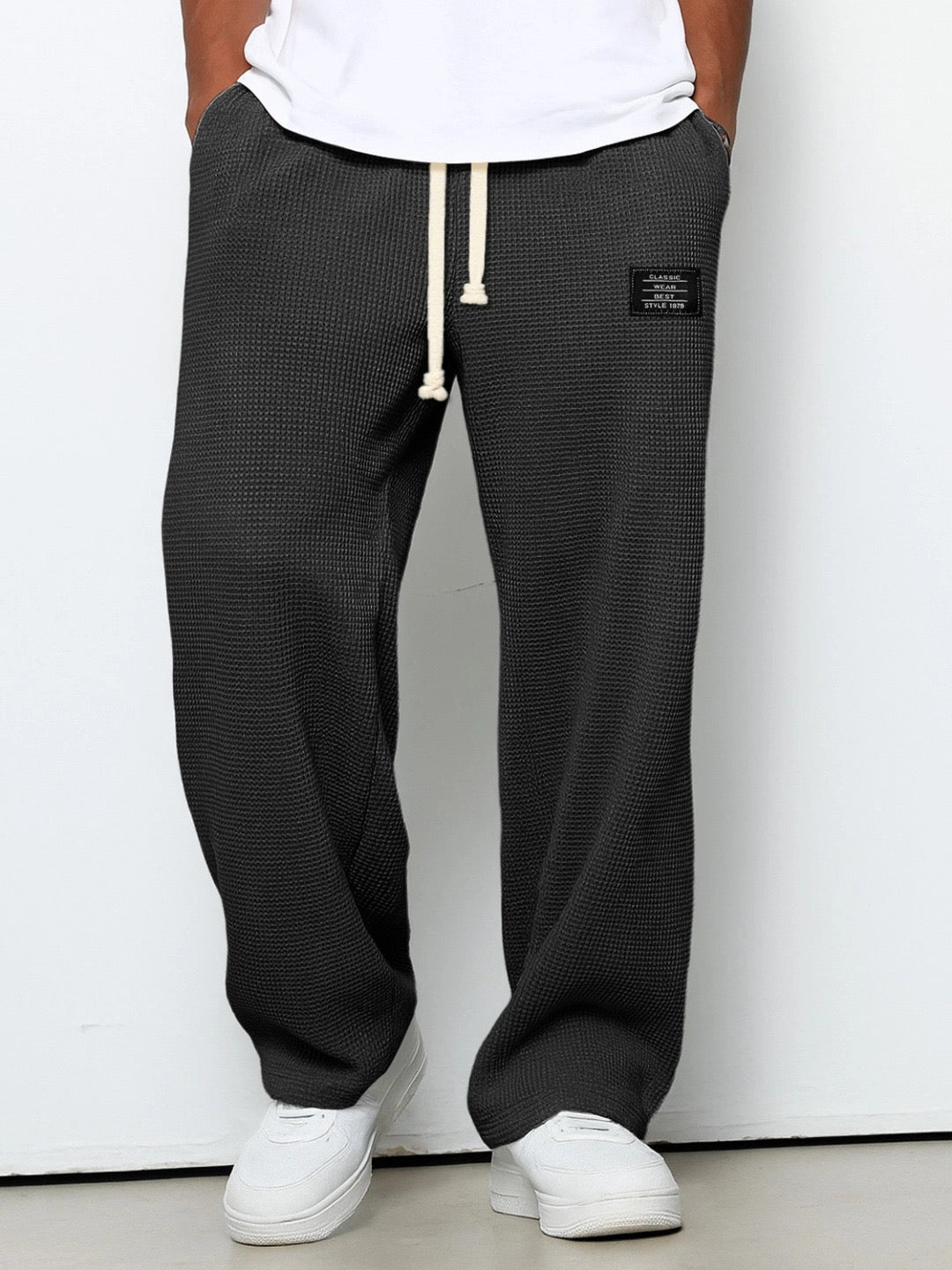 Laluna® | Wijde Broek Met Verstelbare Taille