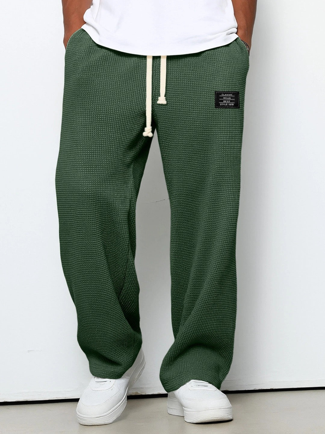 Laluna® | Wijde Broek Met Verstelbare Taille