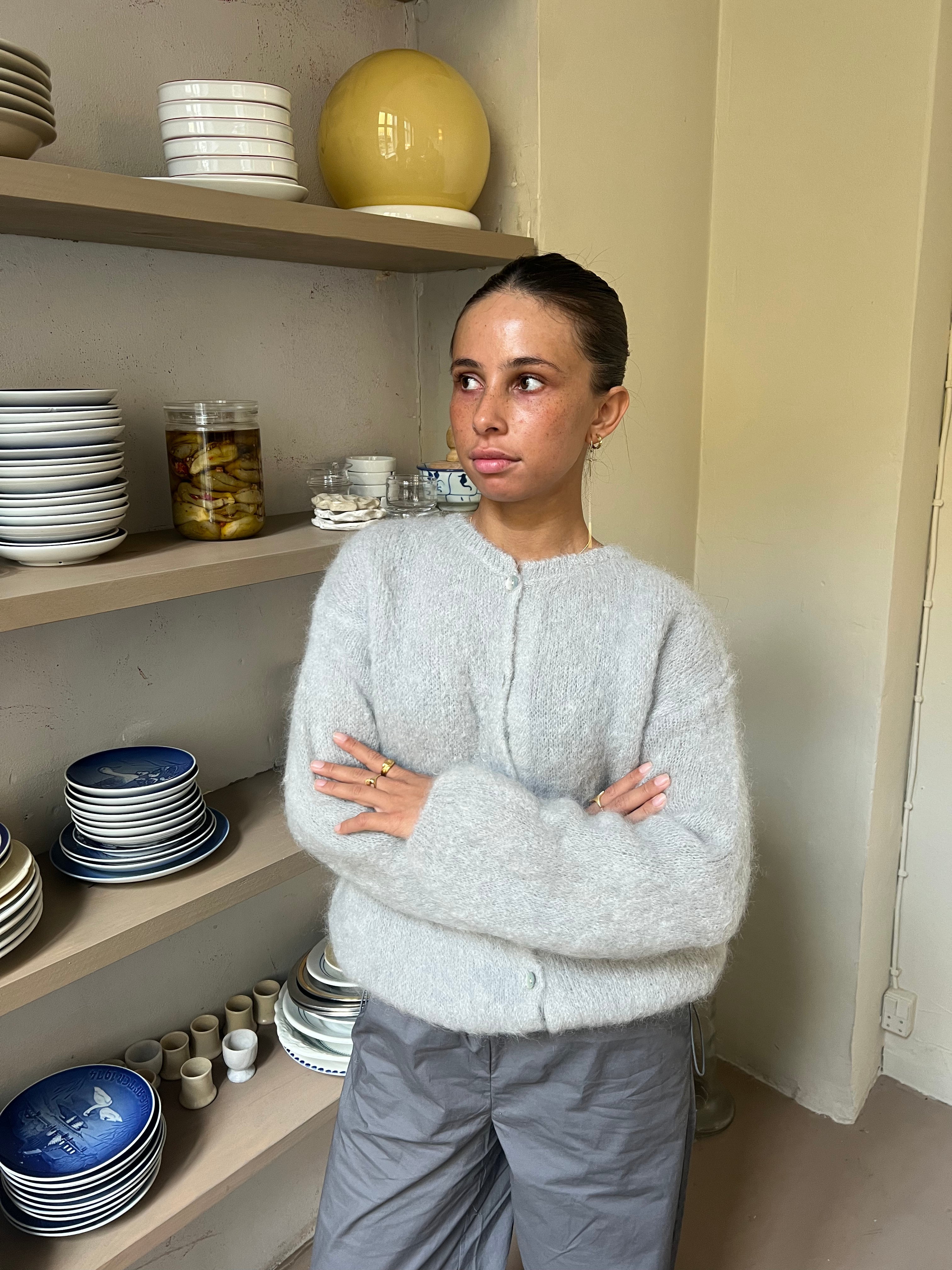 LALUNA®  | MOHAIR CARDIGAN