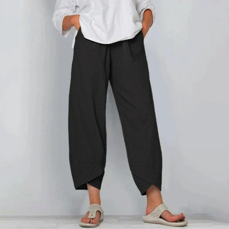Laluna® | Chique Linnen Zomerbroek