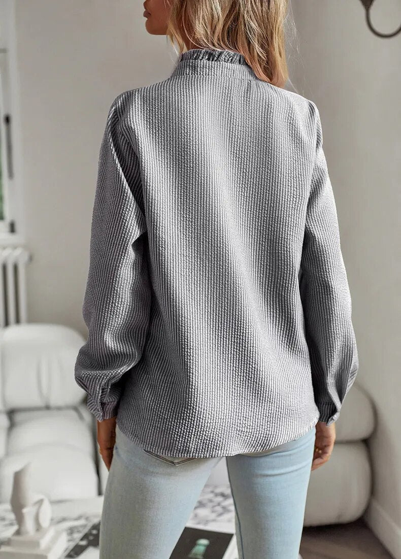 LALUNA® | COMFORTABEL OVERHEMD MET LANGE MOUWEN