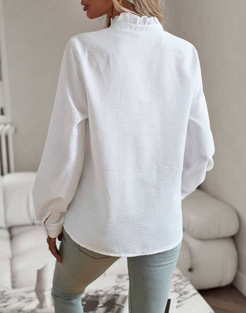 LALUNA® | COMFORTABEL OVERHEMD MET LANGE MOUWEN