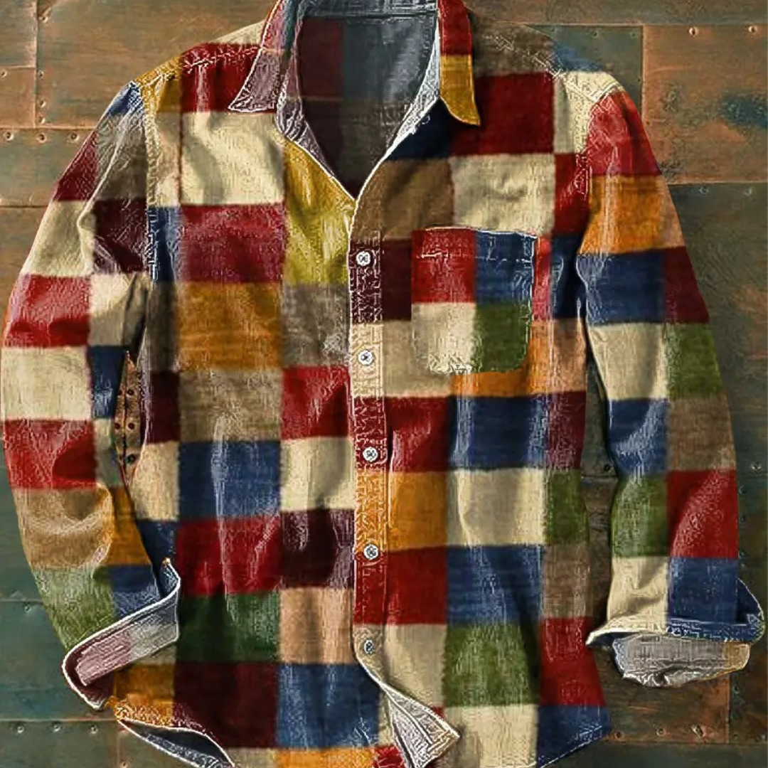 Laluna® | Kleurrijke Unisex Blouse