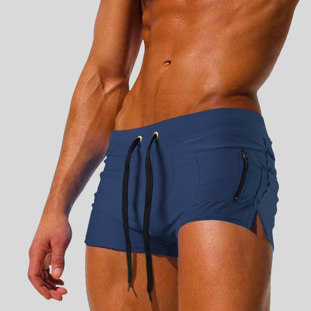 Laluna® | Zomerse Korte Herenzwembroek