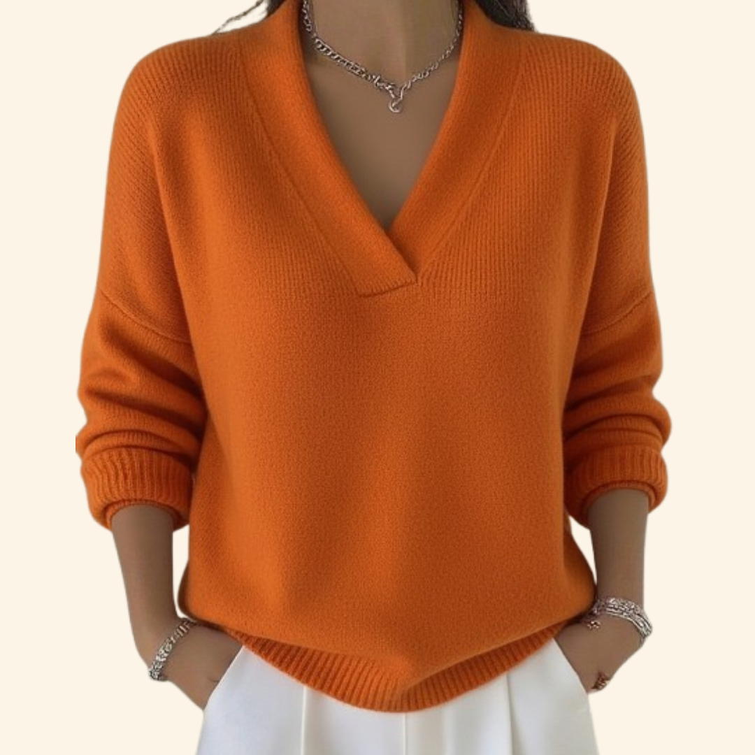 Laluna® | Trui met V-hals