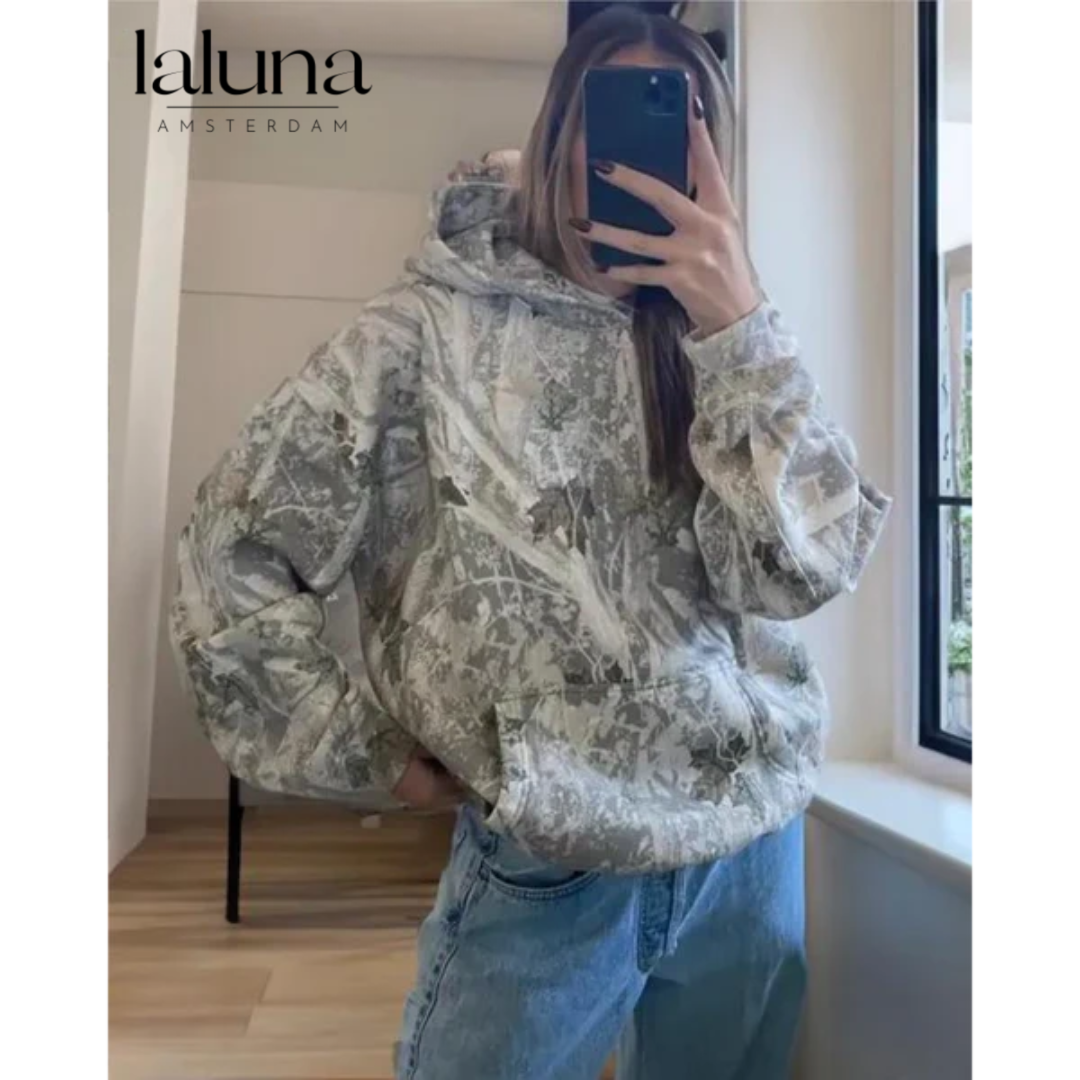 LALUNA® | UNISEX CAMO HOODIE