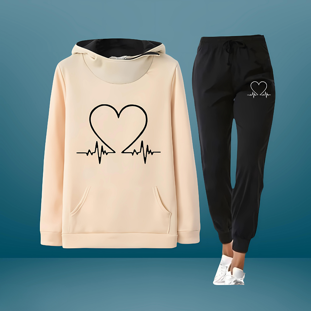 Laluna® | Heartbeat Comfy Set