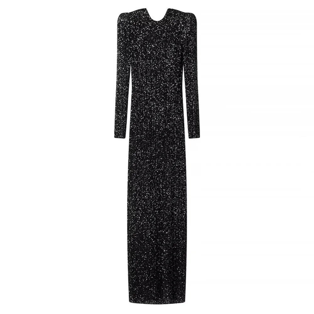 LALUNA® | MIDNIGHT SPARKLE DRESS