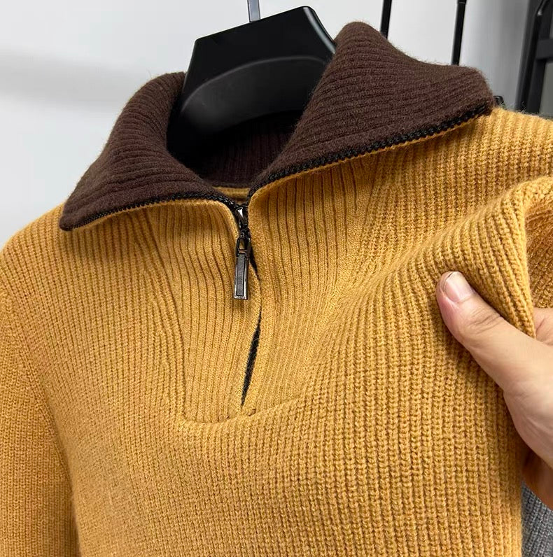LALUNA® | GERIBBELDE ZIP-UP TRUI