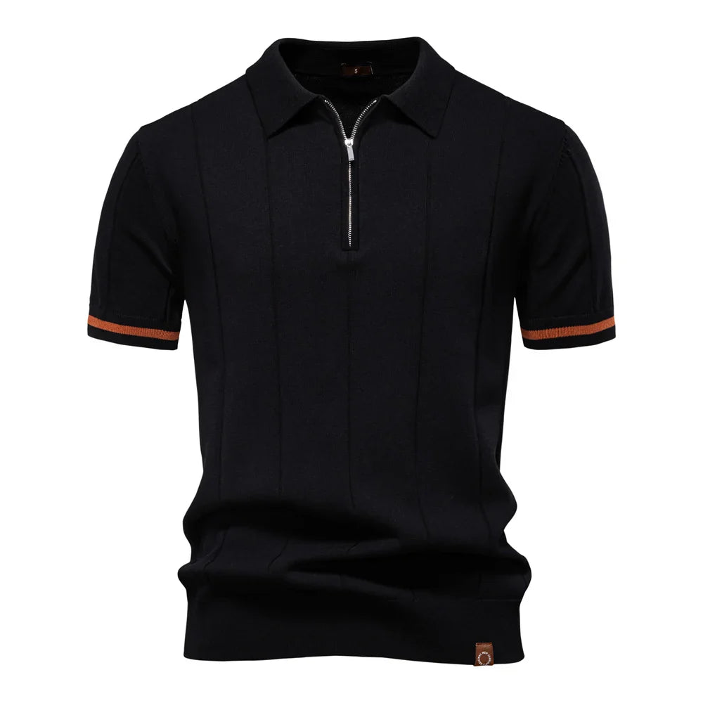 Laluna® | Zomerse Polo met Rits