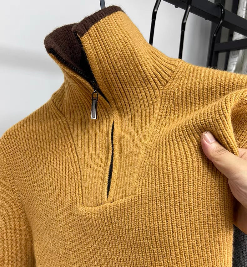 LALUNA® | GERIBBELDE ZIP-UP TRUI