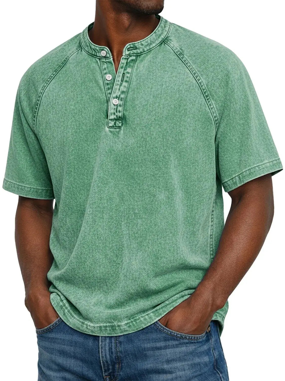Laluna® | Vintage Shirt Met Knopen