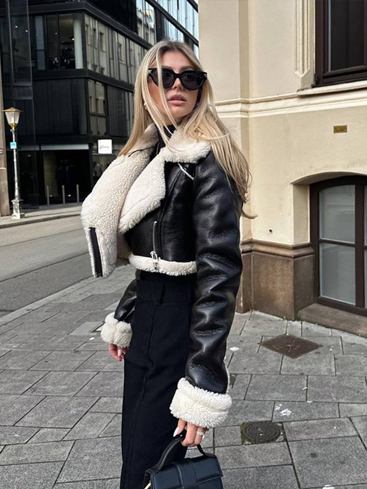 Laluna® | Elegante Leren Jas